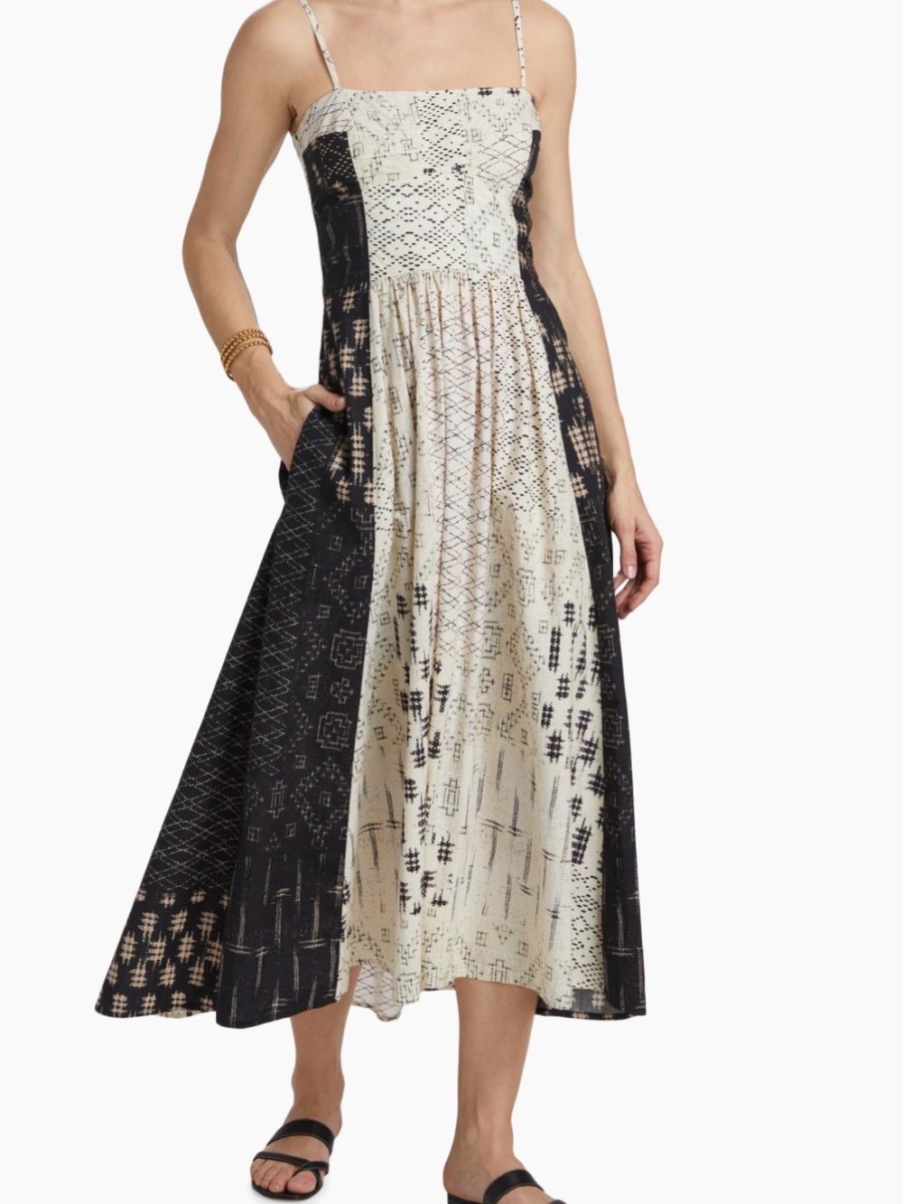 Maria Cher Zarate Maive Cotton Midi-Dress
